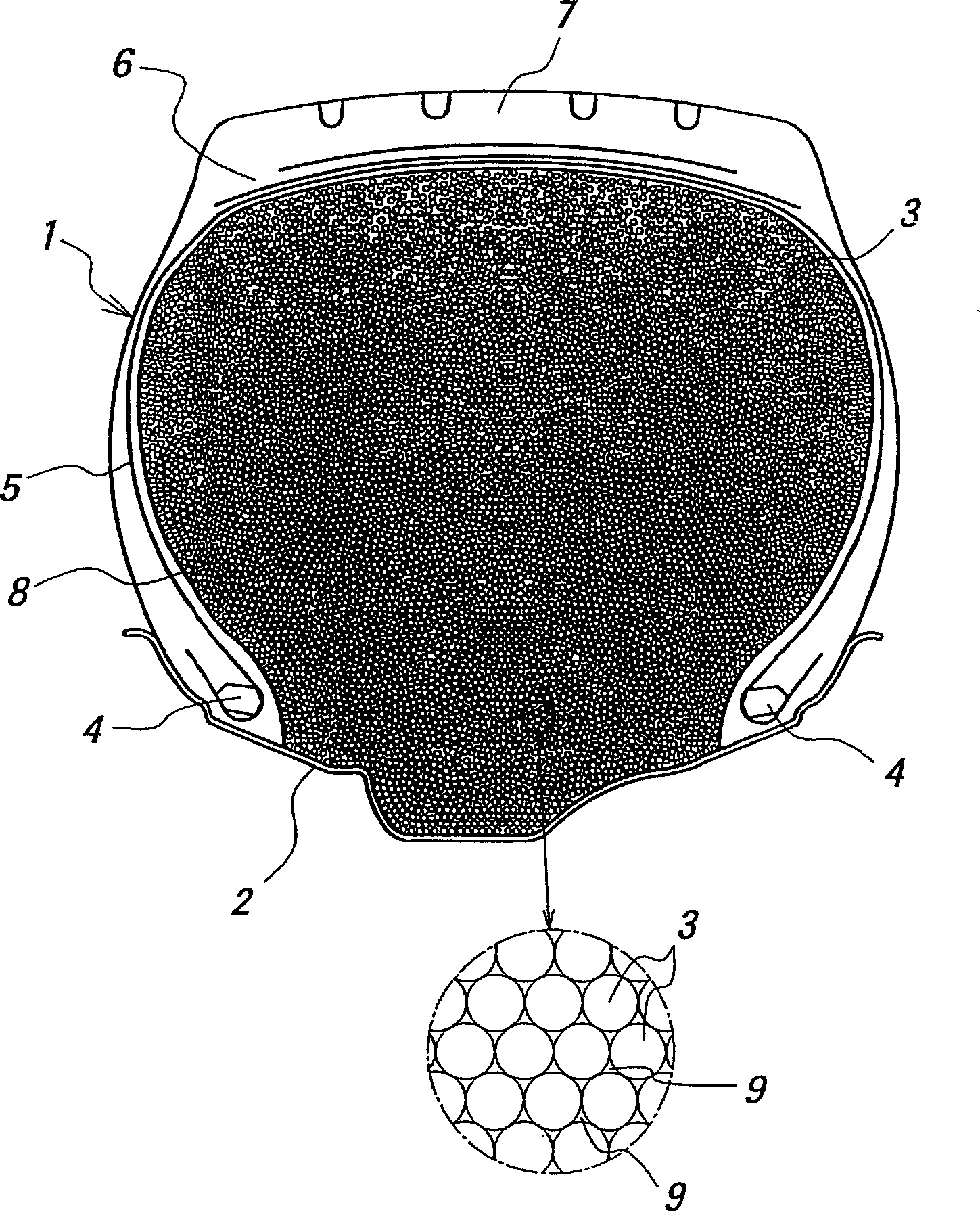 Assembly of tire and rim