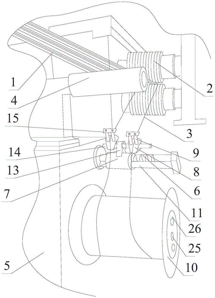 A strip slitting machine