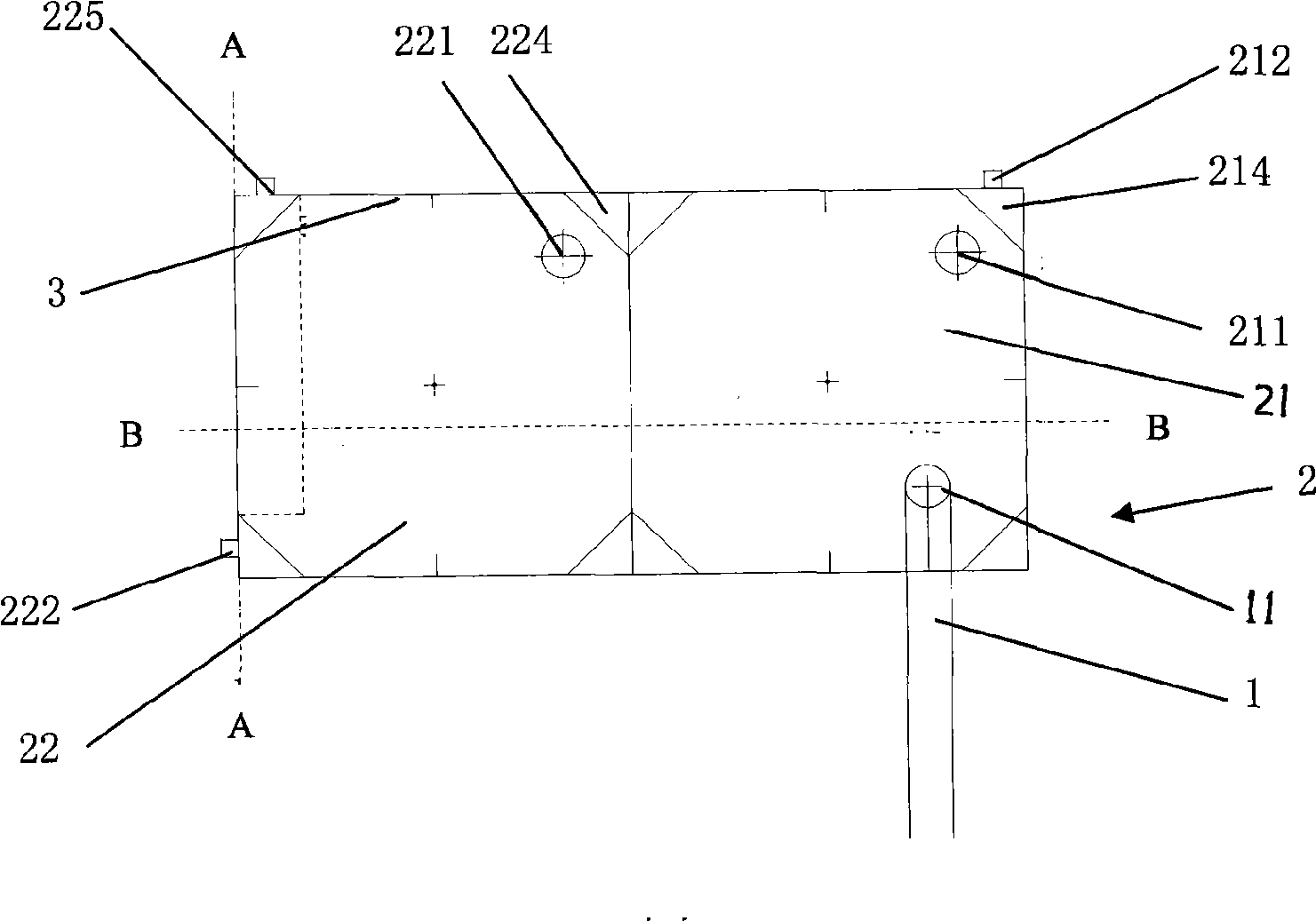 Automatic feeding apparatus preparing pool for powdered activated charcoal