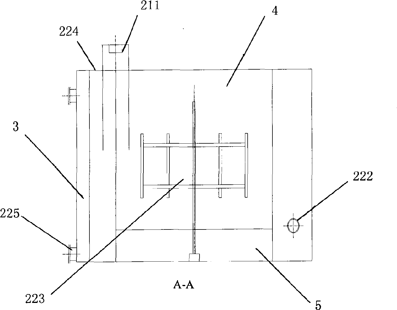 Automatic feeding apparatus preparing pool for powdered activated charcoal