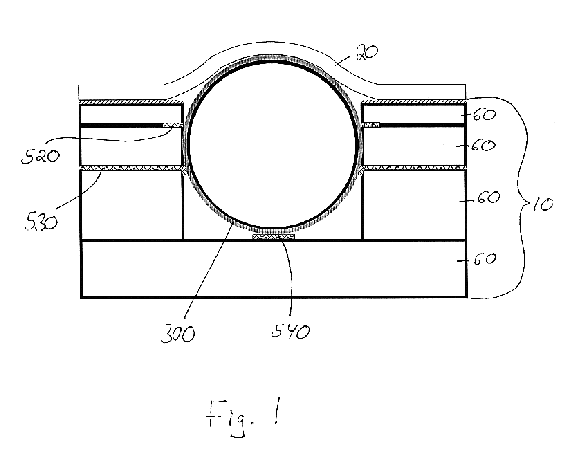 Micro-component for use in a light-emitting panel