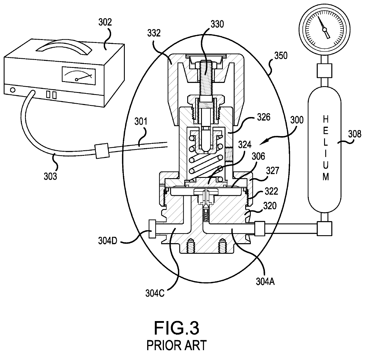 Method for pressurized leak testing