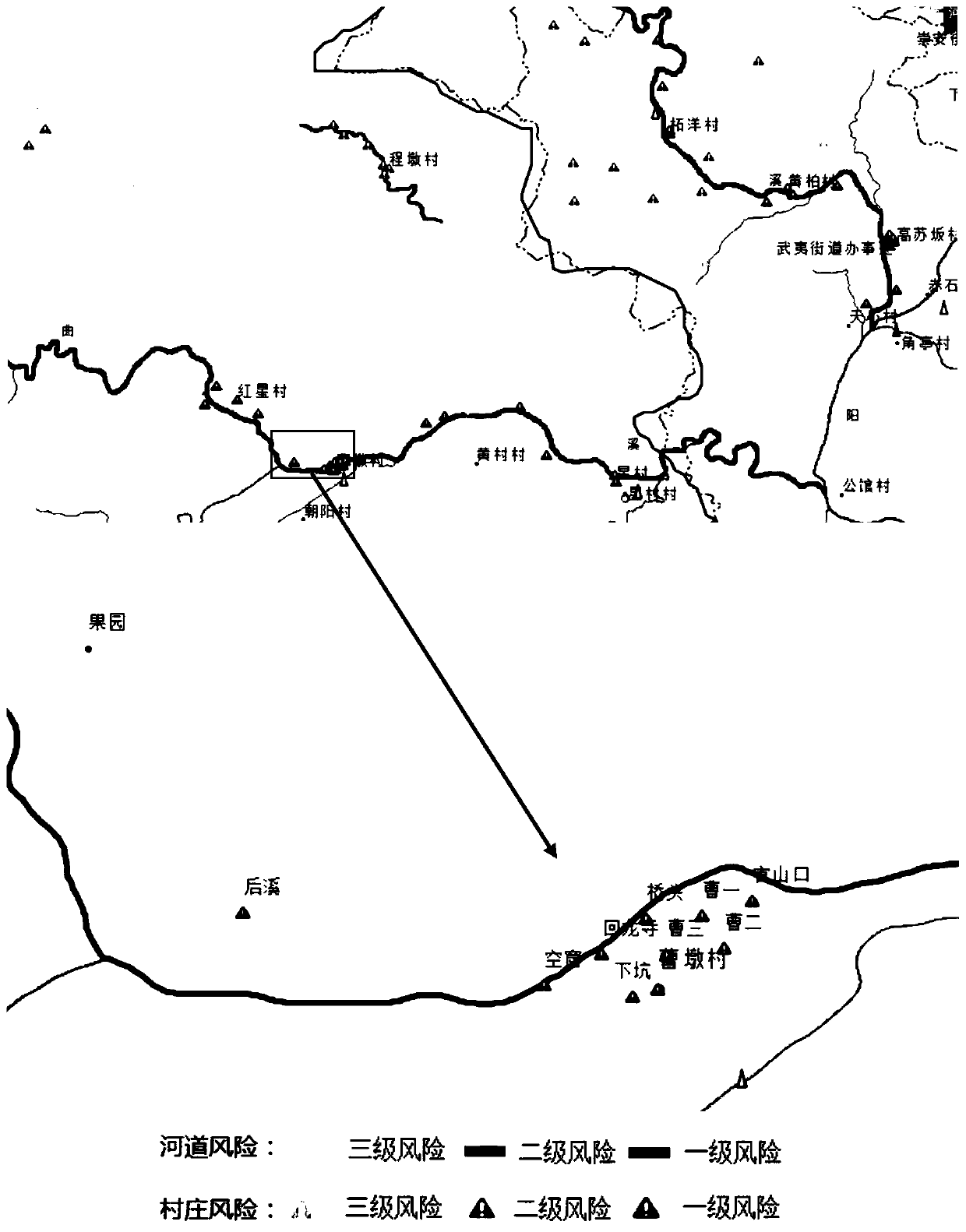 Mountain torrent disaster comprehensive risk dynamic evaluation method based on multi-dimensional set information