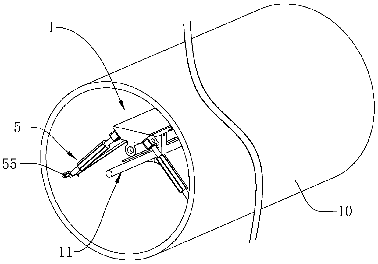 Method for laying cable in pipeline