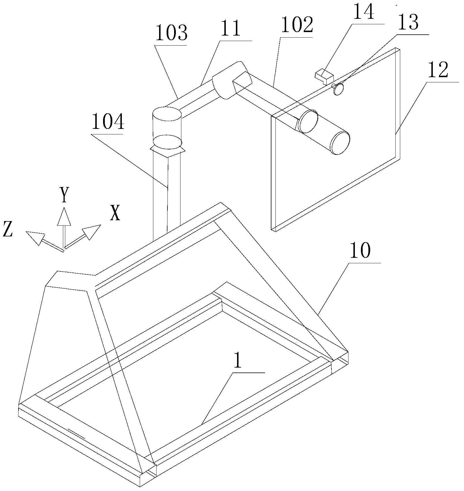 Automatic adjusting type display device and adjusting method thereof