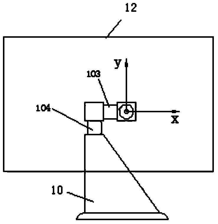 Automatic adjusting type display device and adjusting method thereof