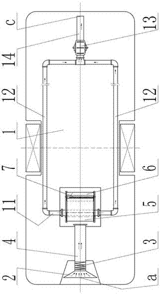 Salvage ship for cleaning suspended substances through differential pressure suction