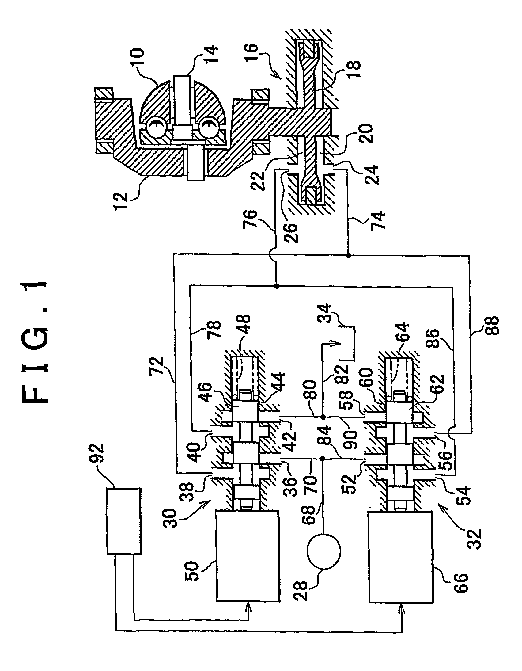 Hydraulic control apparatus and hydraulic control method