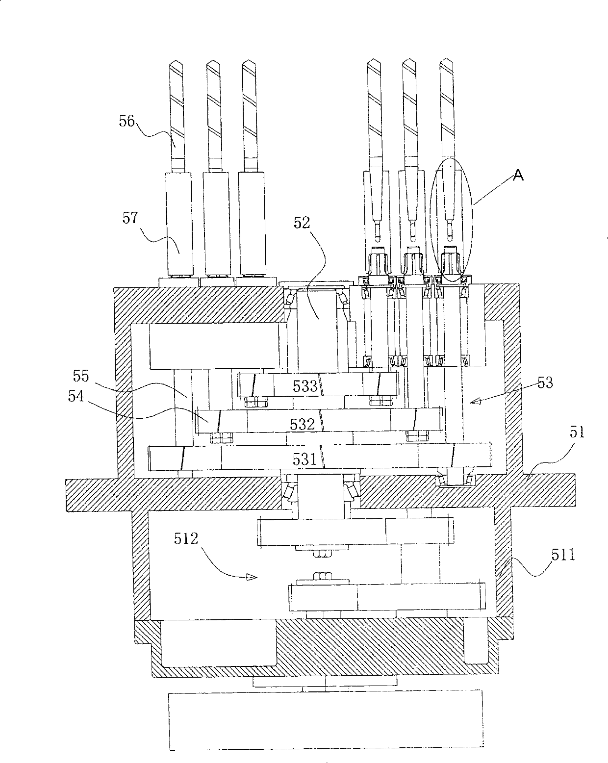 Lathe dedicated for boring on pipe fittings flange