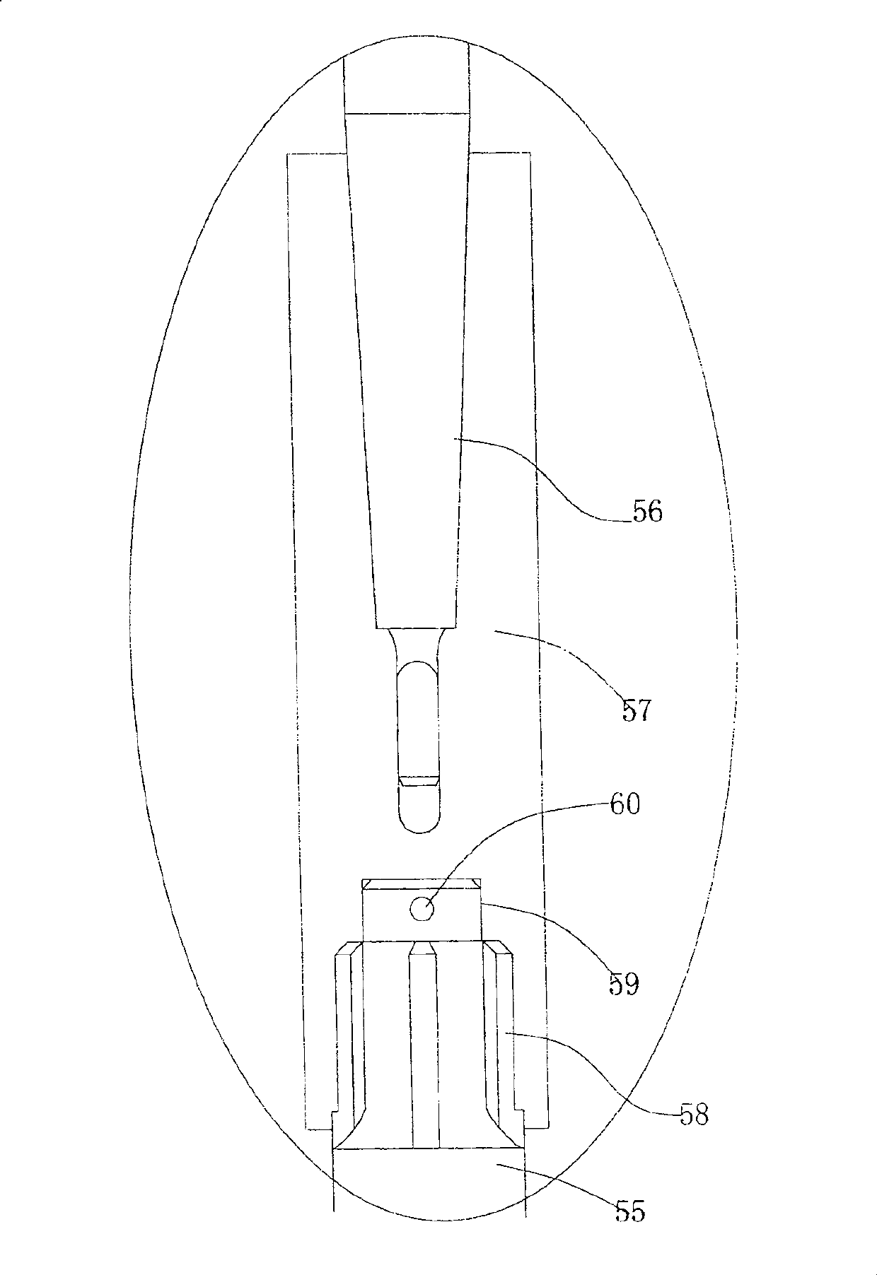 Lathe dedicated for boring on pipe fittings flange