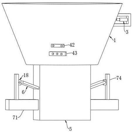 Ash hopper ash-releasing device for boiler