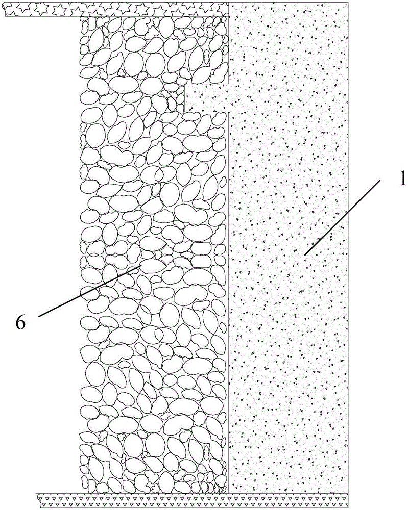 Integrated manufacturing method of inorganic fiber spraying thermal insulation decoration for walls