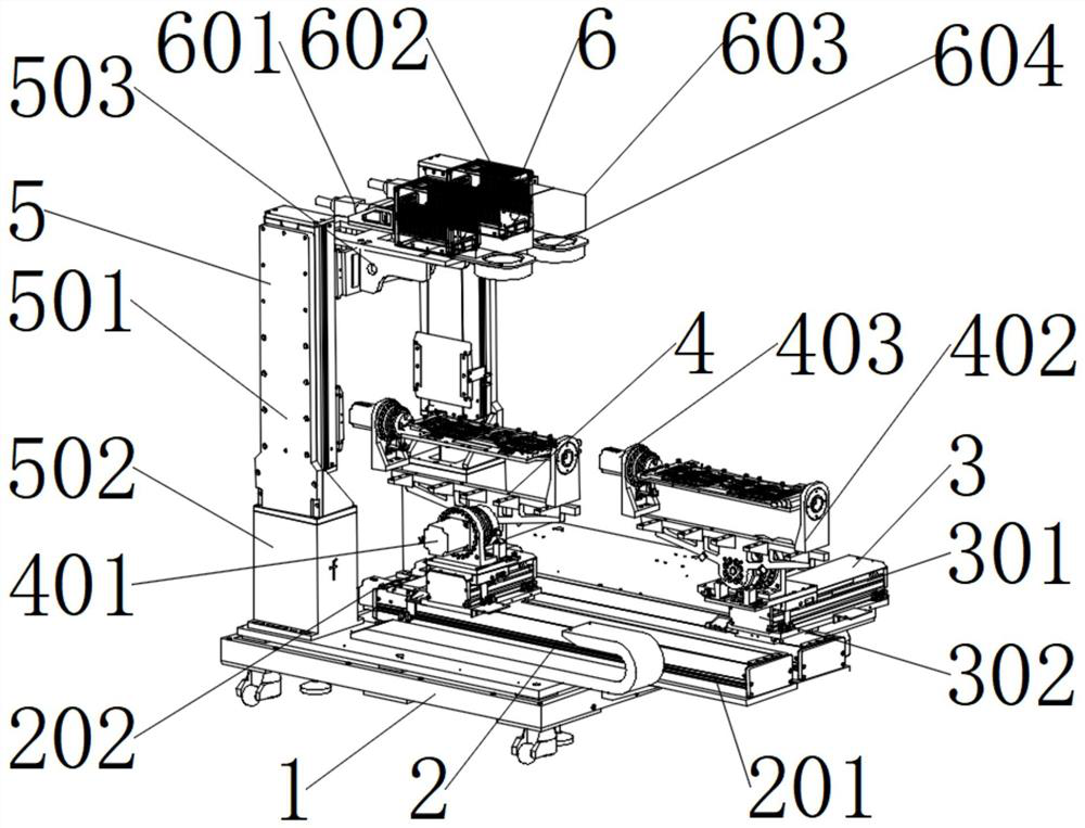 Efficient three-dimensional laser equipment capable of better guaranteeing plating performance of LAP