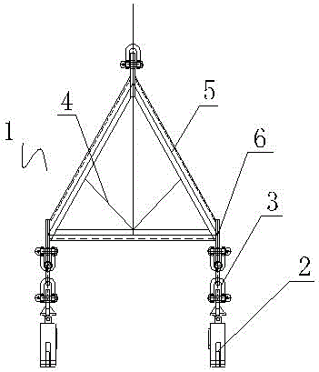 Technology for hoisting web of girder by using rail-mounted gantry crane