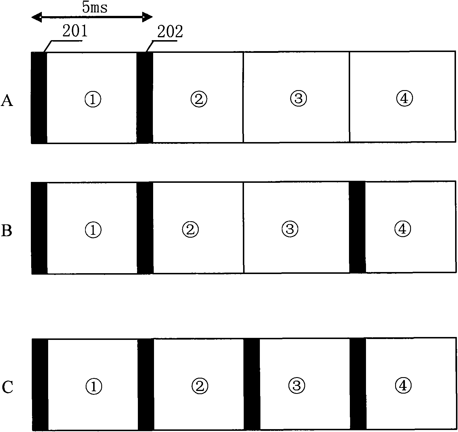 Auxiliary synchronizing channel configuring method and device, and subcarrier mapping method and device