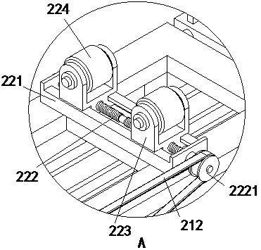 A seam guide device for longitudinally welded pipe production