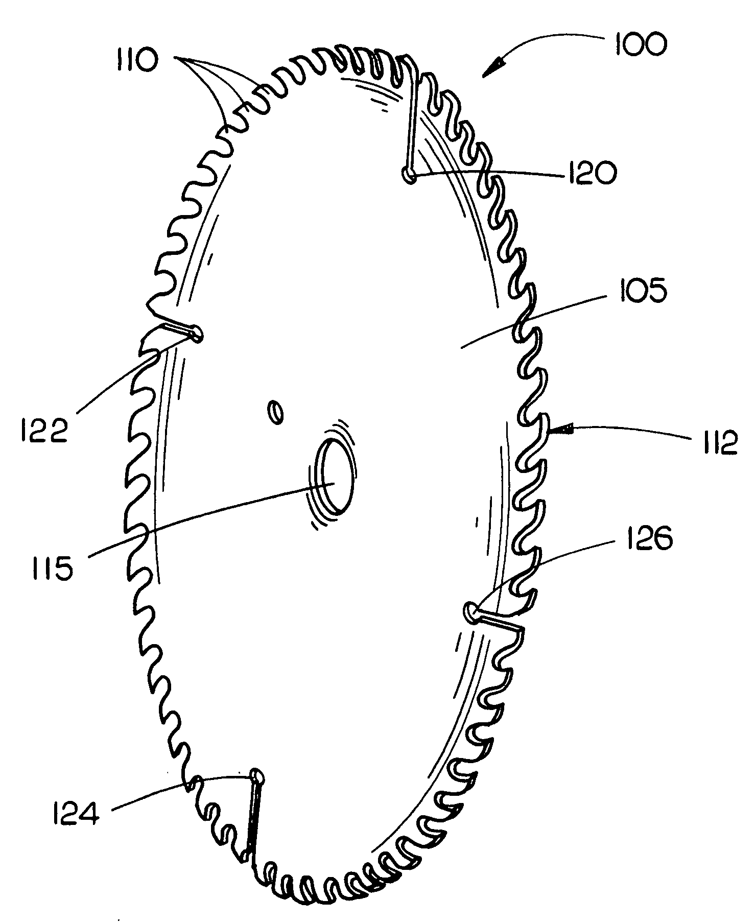 Composite circular saw blade