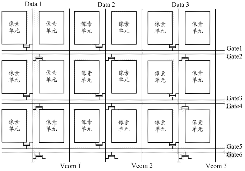 Capacitance-type built-in touch screen, driving method thereof and display device