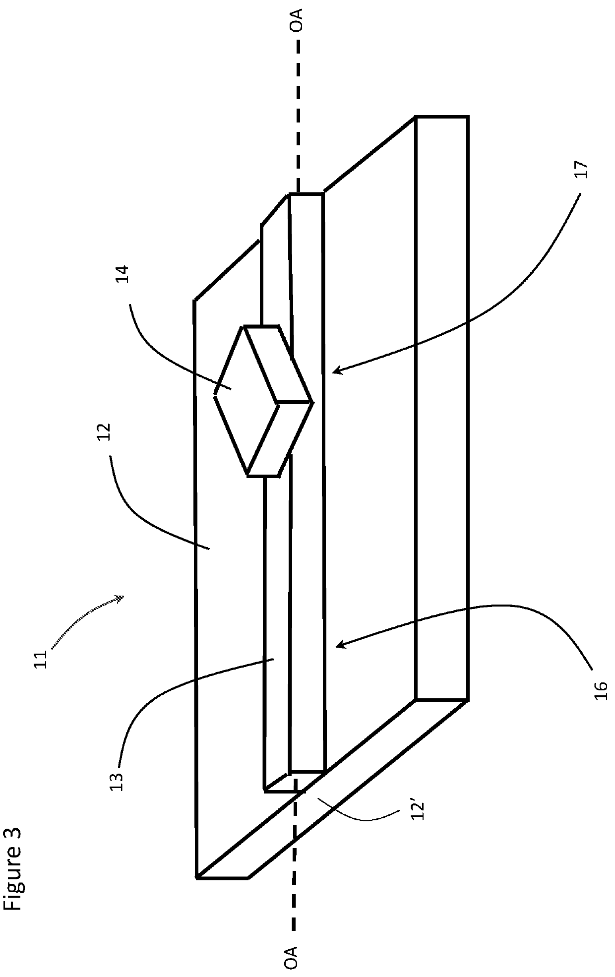 Reducing back reflection in a photodiode