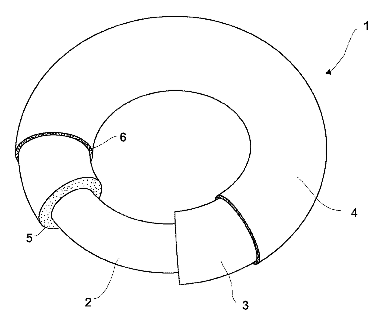 Intrauterine device and method for reducing the rate of diffusion of active ingredients in said device by adding inert particulates to a polymeric coating