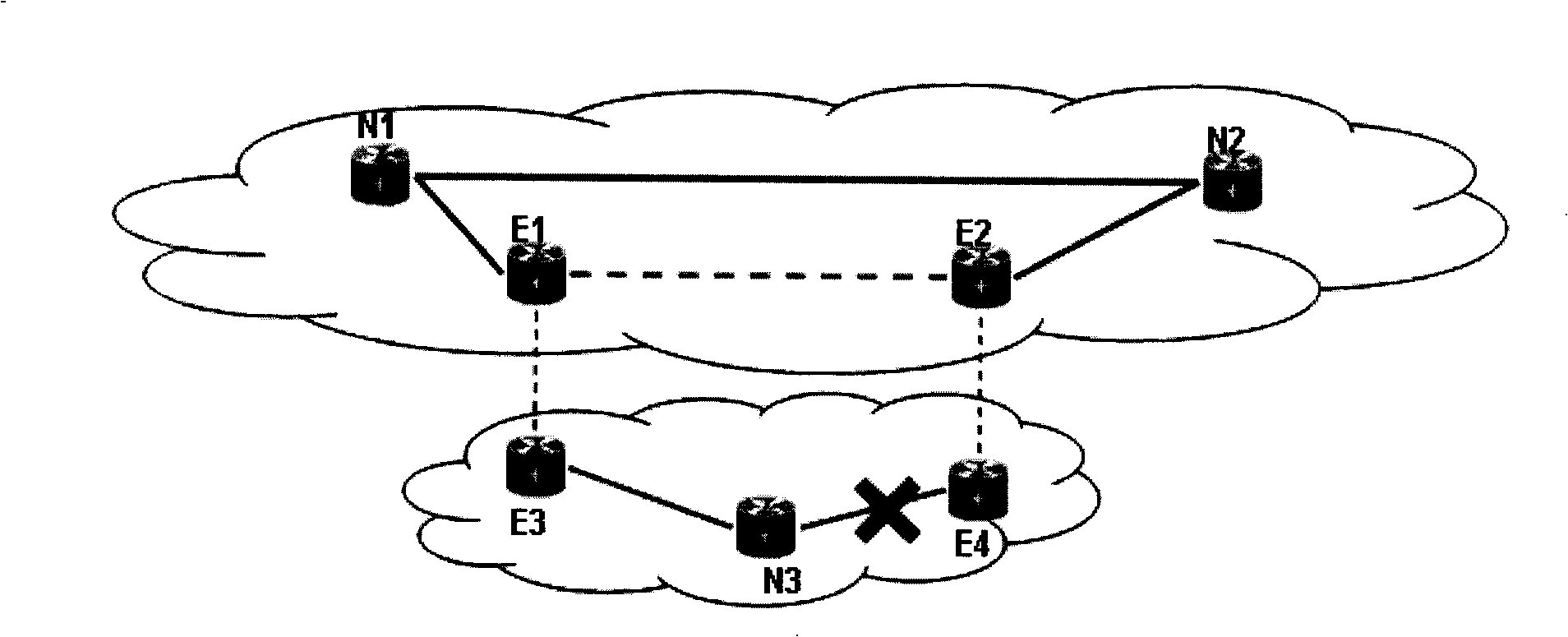 Service path calculating method