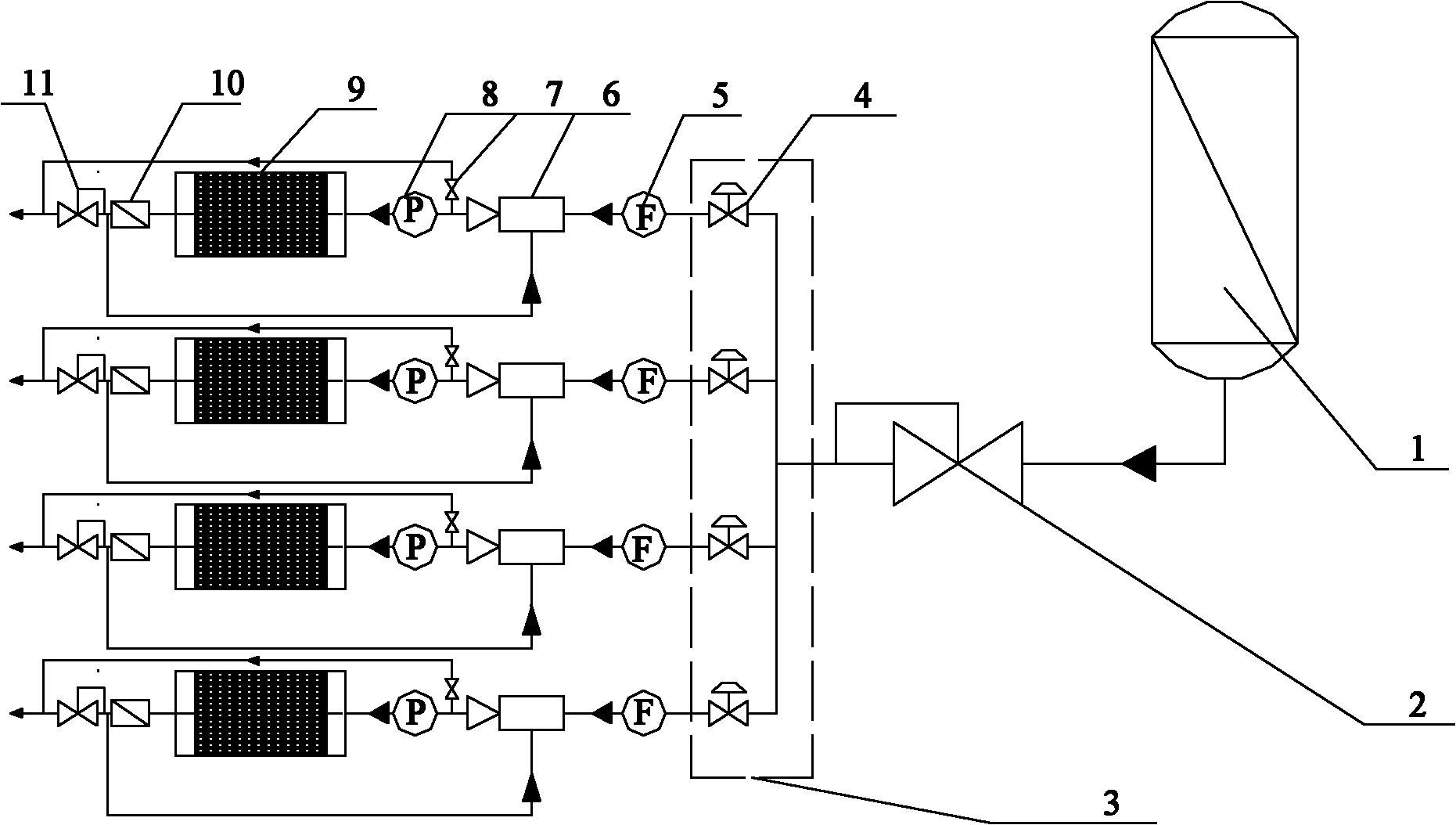 Automotive fuel cell hydrogen circulating system