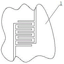 Interdigital electrode with porous metal modified surface and preparation method and application thereof