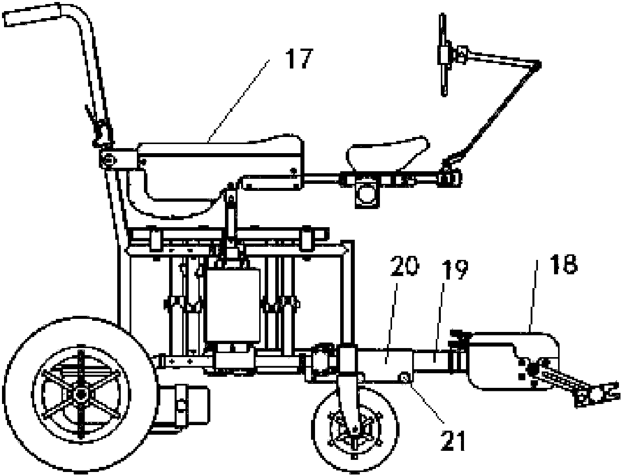 Rehabilitation wheel chair