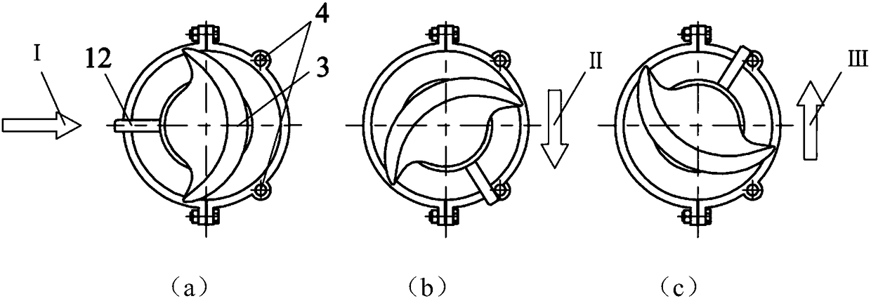 A self-excited oscillating airfoil power generation device using vortex shedding effect