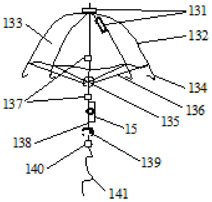 Non-shipborne portable throwing type accurate sample collection device and work method thereof