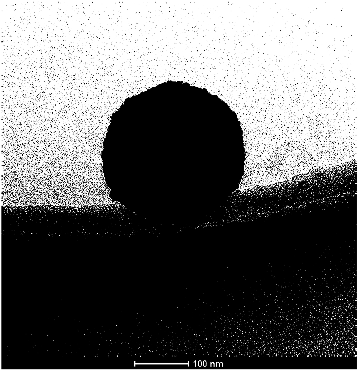 Method for short process preparation of superfine platinum powder