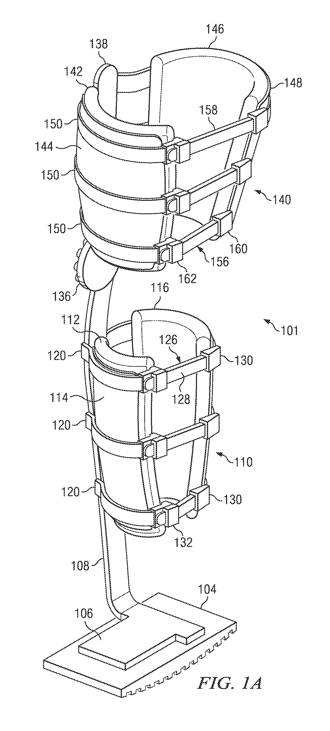 Weight-bearing lower extremity brace