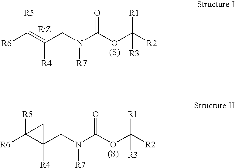 Unsaturated cyclic and acyclic carbamates exhibiting taste and flavor enhancement effect in flavor compositions