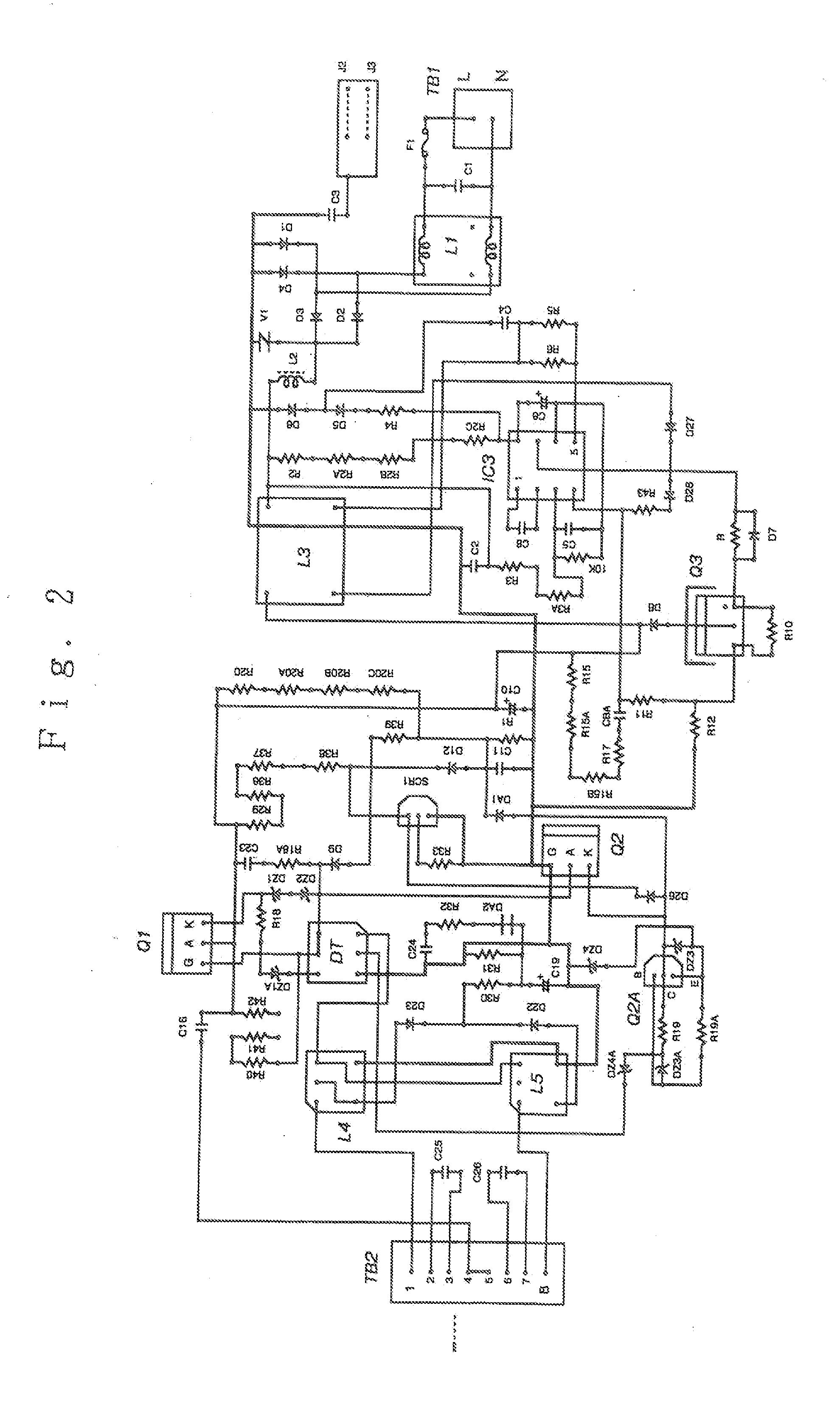 Fluorescent lamp appliance, and lighting control apparatus of fluorescent lamp appliance