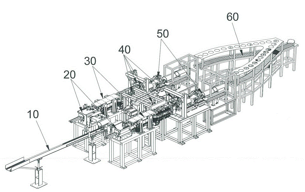 Pre-feeding gap eliminating device of metal cylinder welding machine