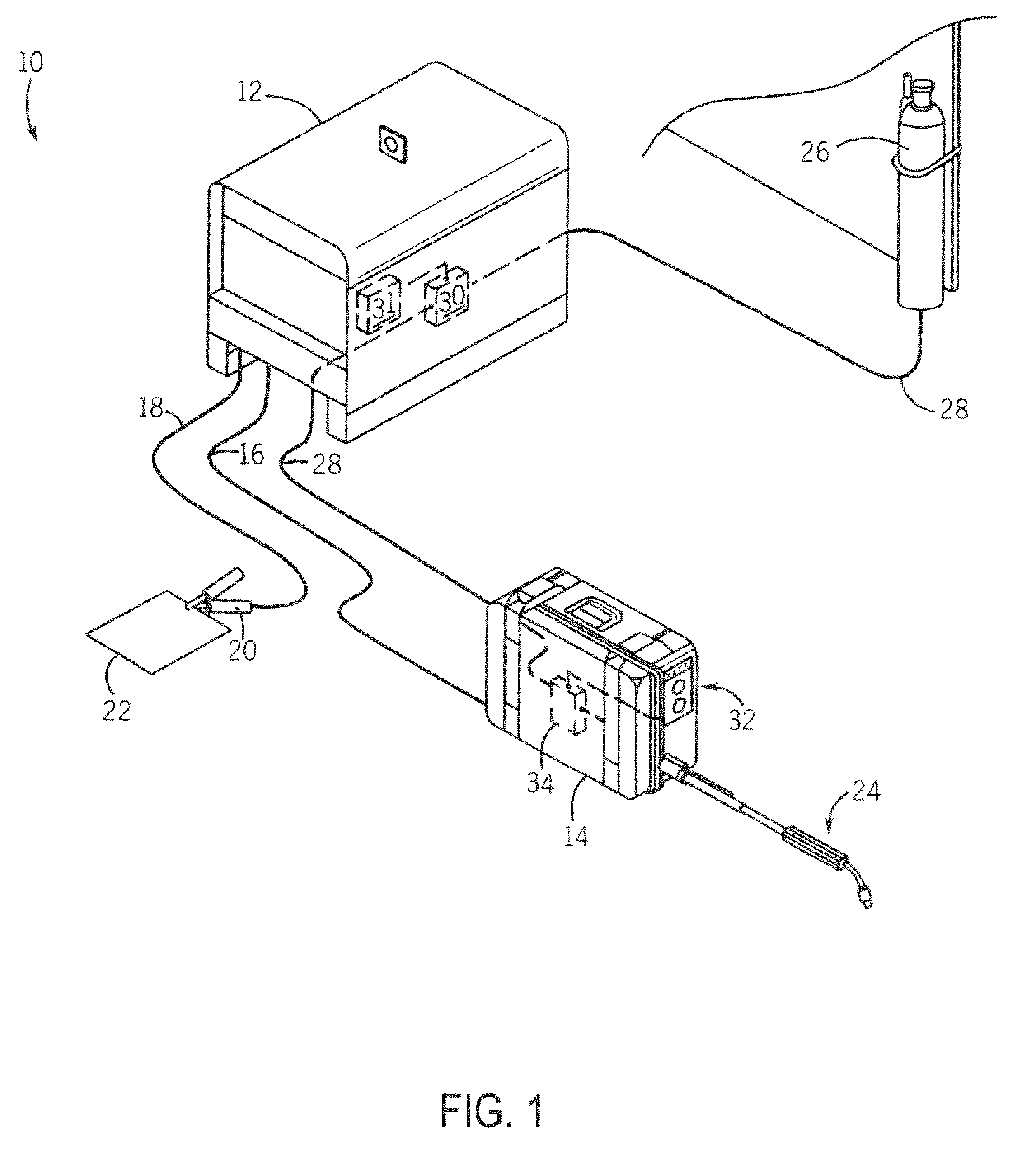 System and method for data communications over a gas hose in a welding-type application