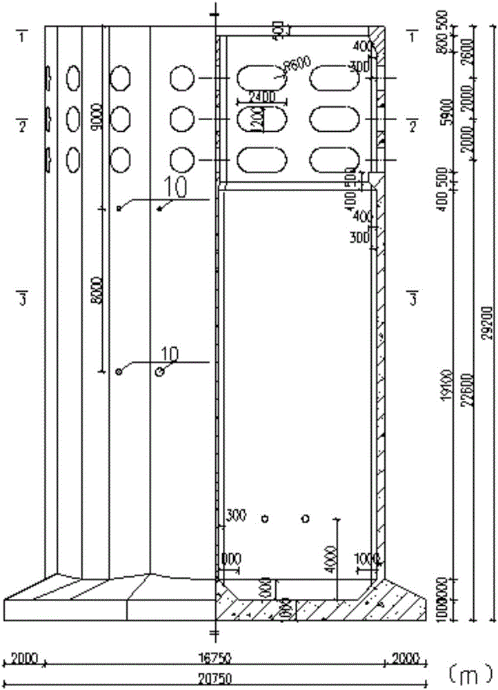 Two-way cross-shaped transparent combination type system