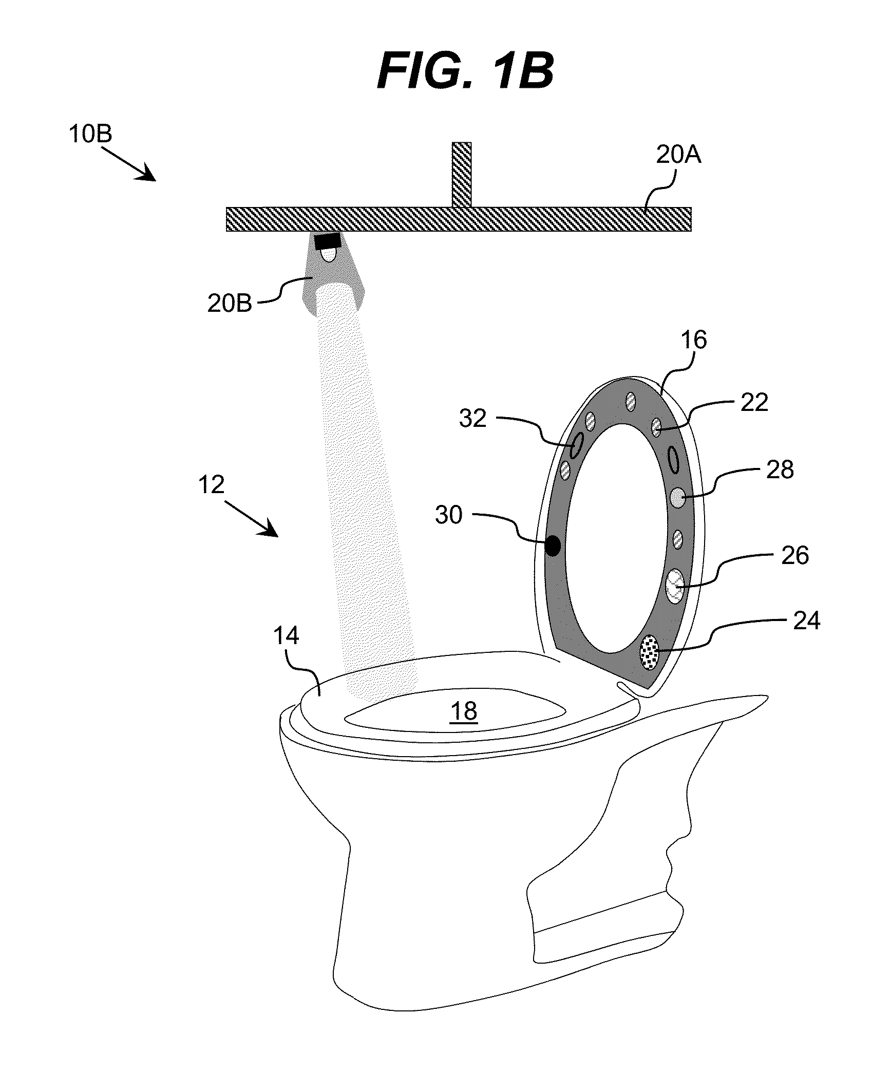 Ultraviolet-Based Bathroom Surface Sanitization