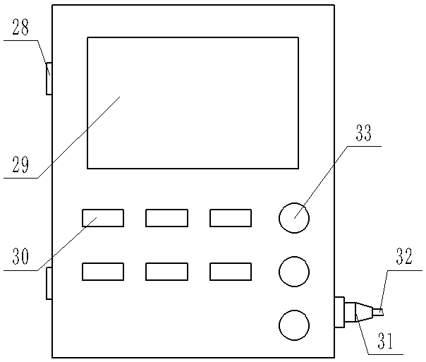 Automatic locating and pressing device for auto parts