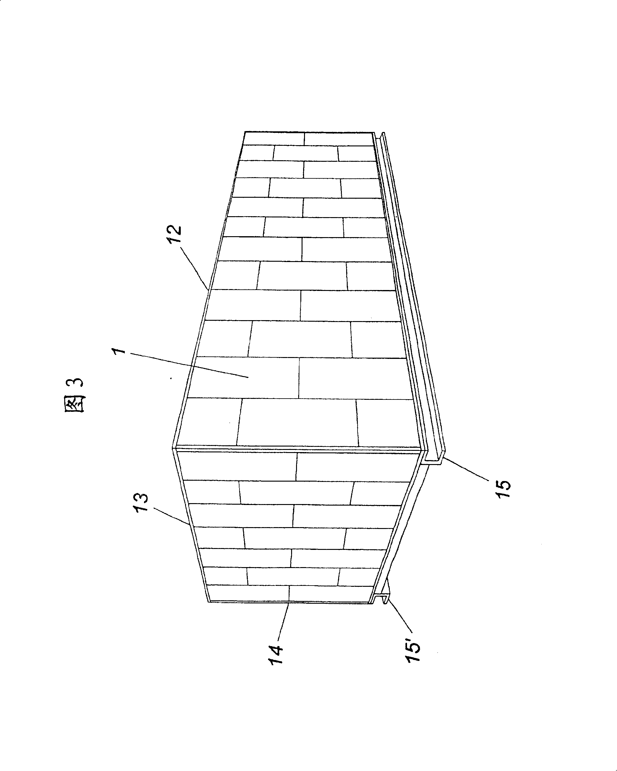 Panel for modular housing construction in particular of ventilating and air conditioning plants