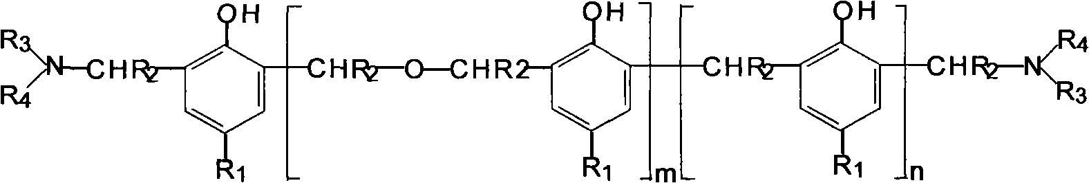 Multifunctional phenolic resin for rubber industry and manufacture method thereof