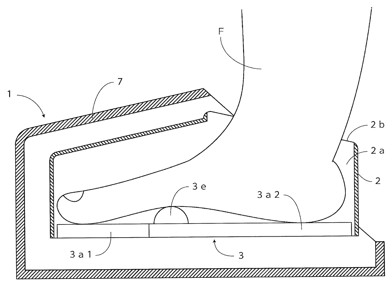 Foot massage device