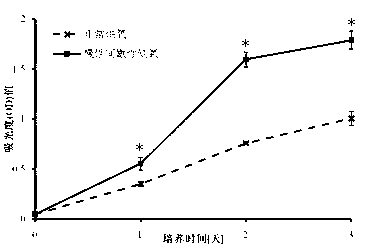 Human breast cancer chronic intermittent hypoxia cell line, and preparation method thereof