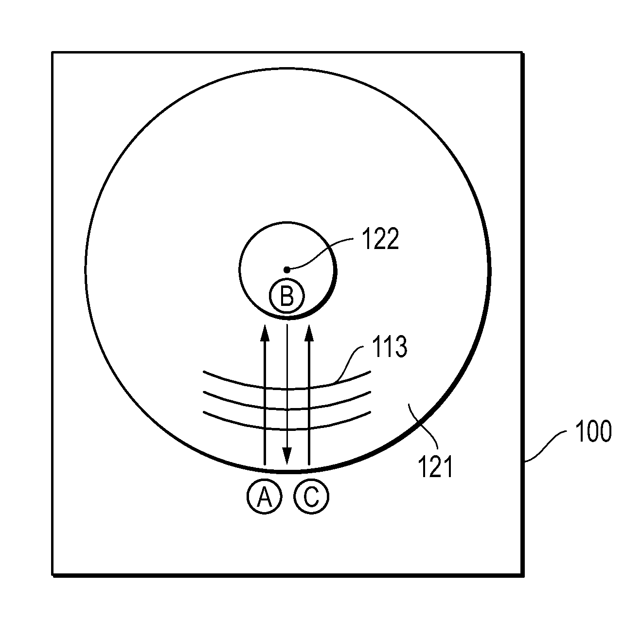 System, method and apparatus for data track usage sequence to reduce adjacent track interference effect