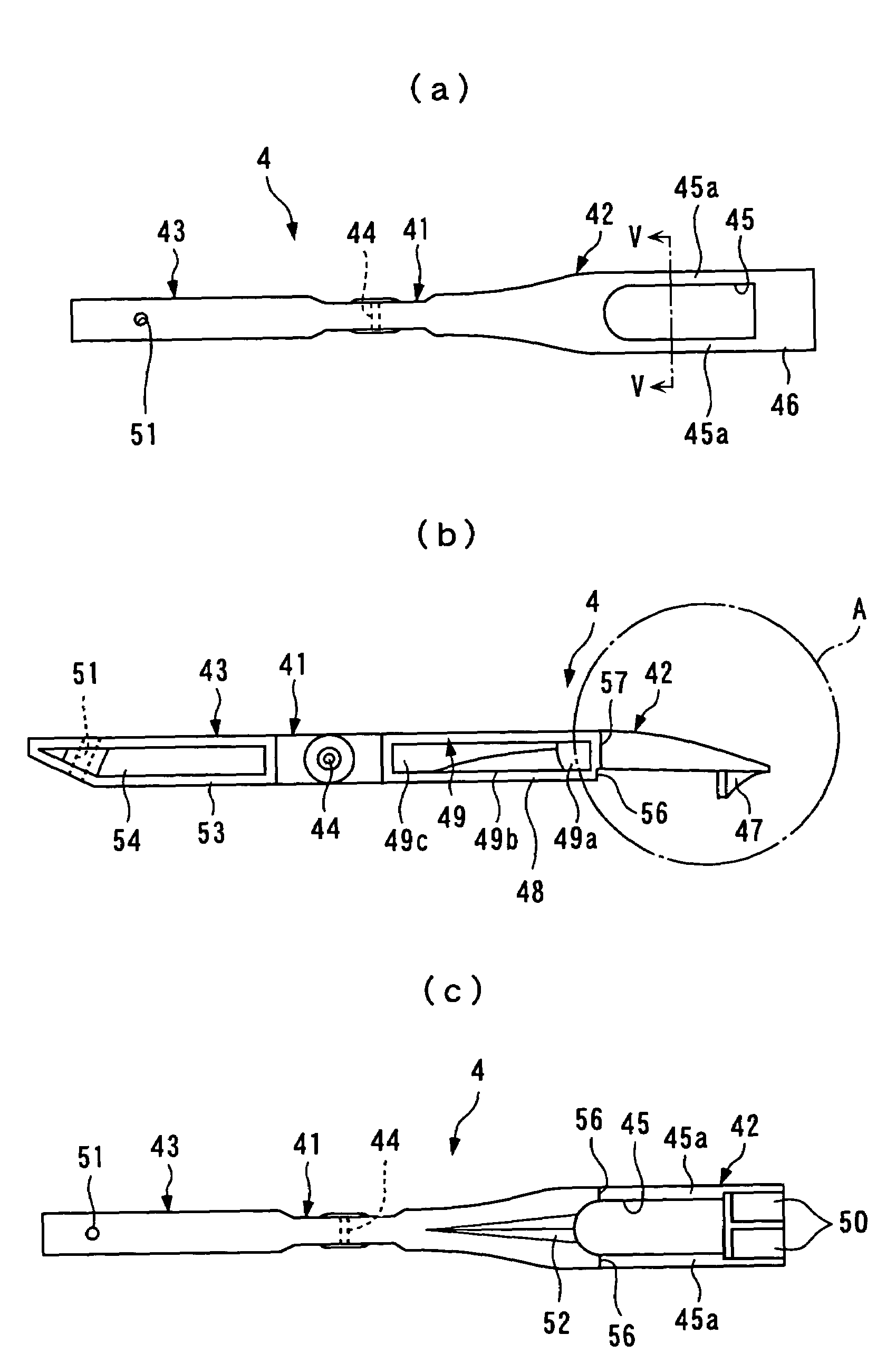 Repetition lever of grand piano