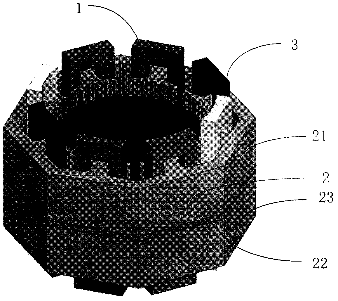 Hybrid stepping motor