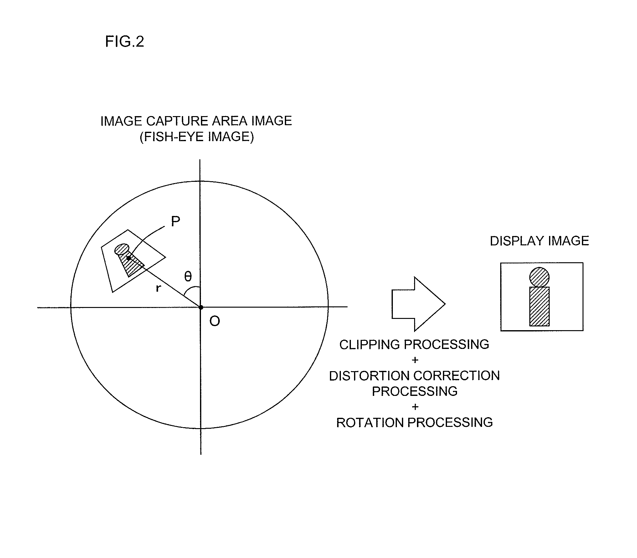 Camera device, image processing system, image processing method and image processing program