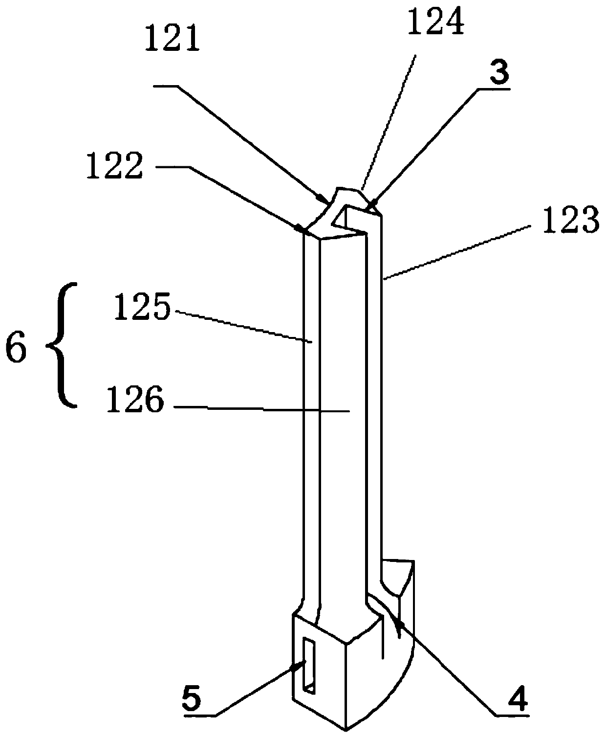 Online monitoring device for axial deformation of non-metal gathering and transportation pipeline