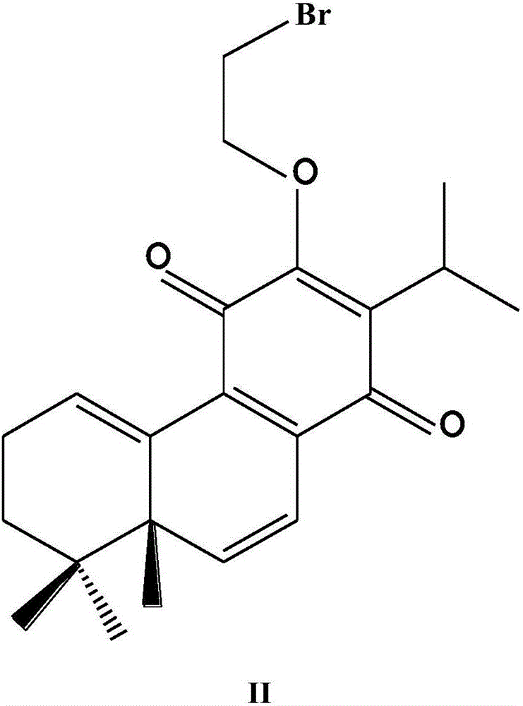 Application of composition of Salviskinone A derivatives in anti-inflammatory drugs