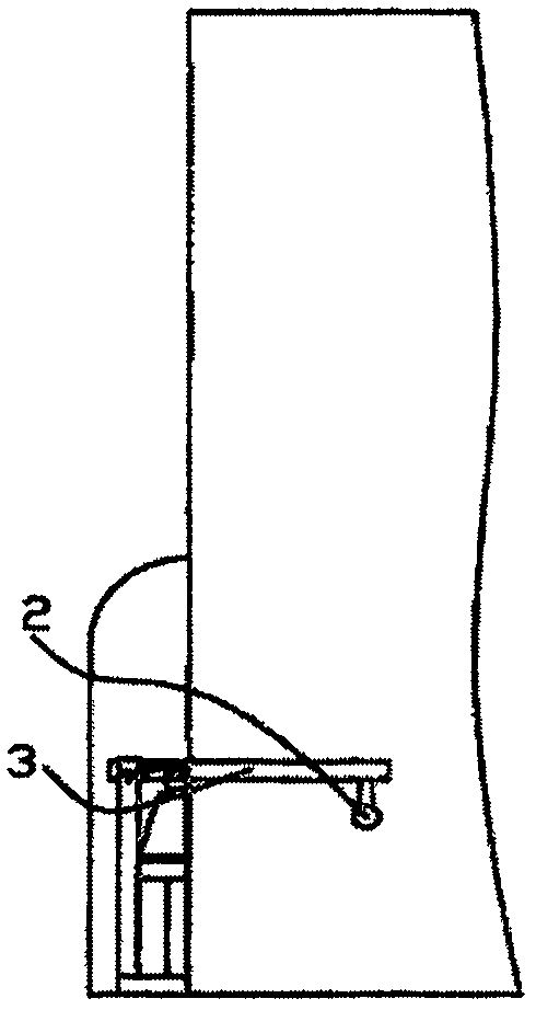 Seat stool in elevator car